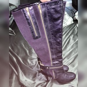 Purple Women boots